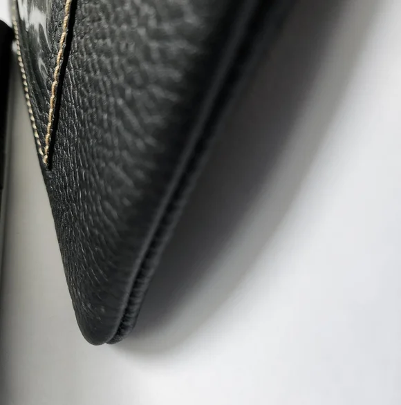 Dooney ID Black Zip Pouch Set